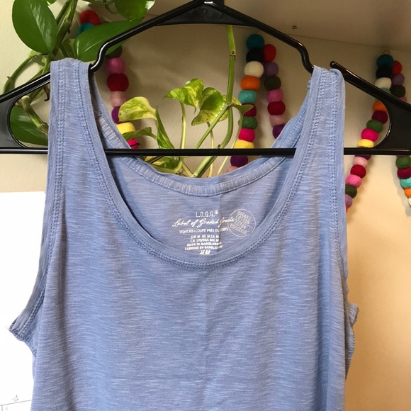 Blue tank top - Picture 2 of 2